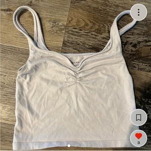 american eagle baby purple tank top!